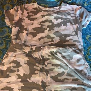 Camo set pjs